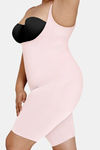 Zivame All Day Seamless Knee Length Bodysuit - Crystal Rose — thumbnail 11
